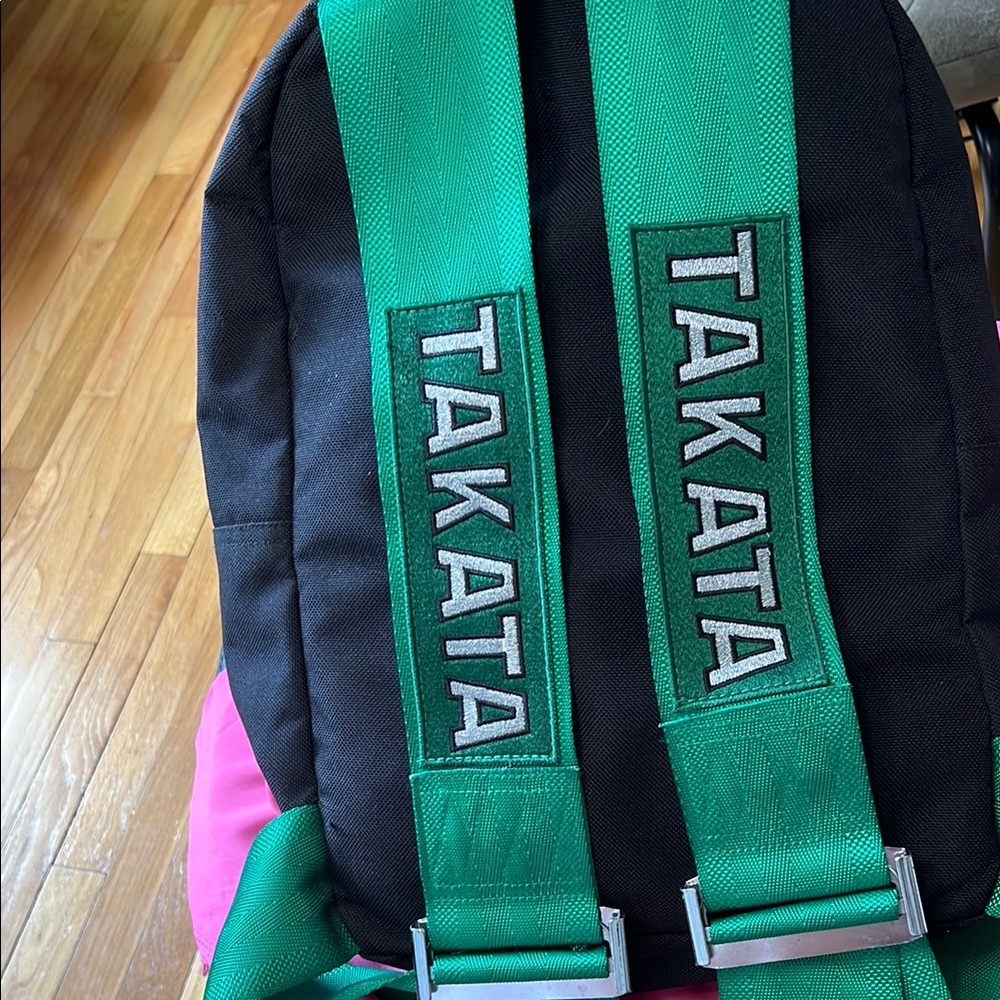 Green and Black Durable Backpack Collection